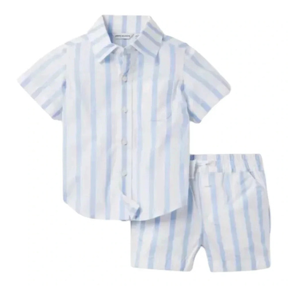 Janie and Jack Other - JANIE AND JACK BABY STRIPED CABANA MATCHING SET SIZE 3-6m